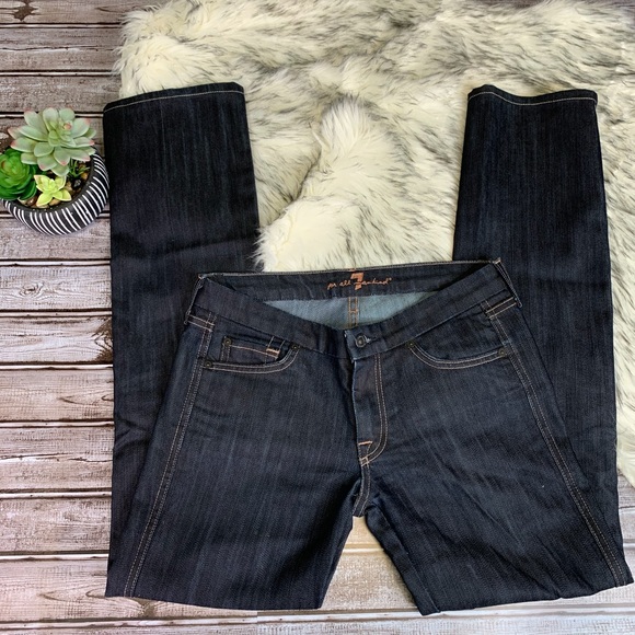 7 For All Mankind Denim - 7 FOR ALL MANKIND Straight Leg Jean, 27